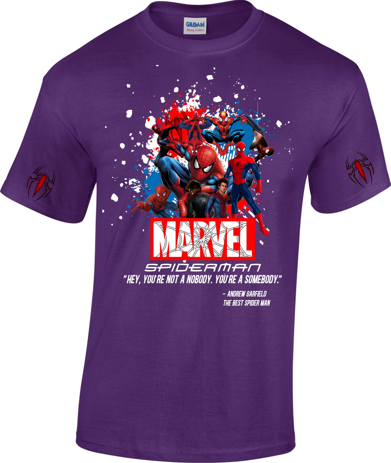 Custom Spiderman Tshirt