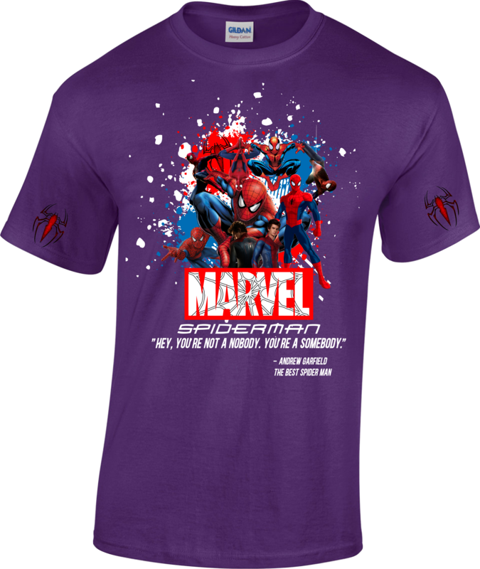 Custom Spiderman Tshirt