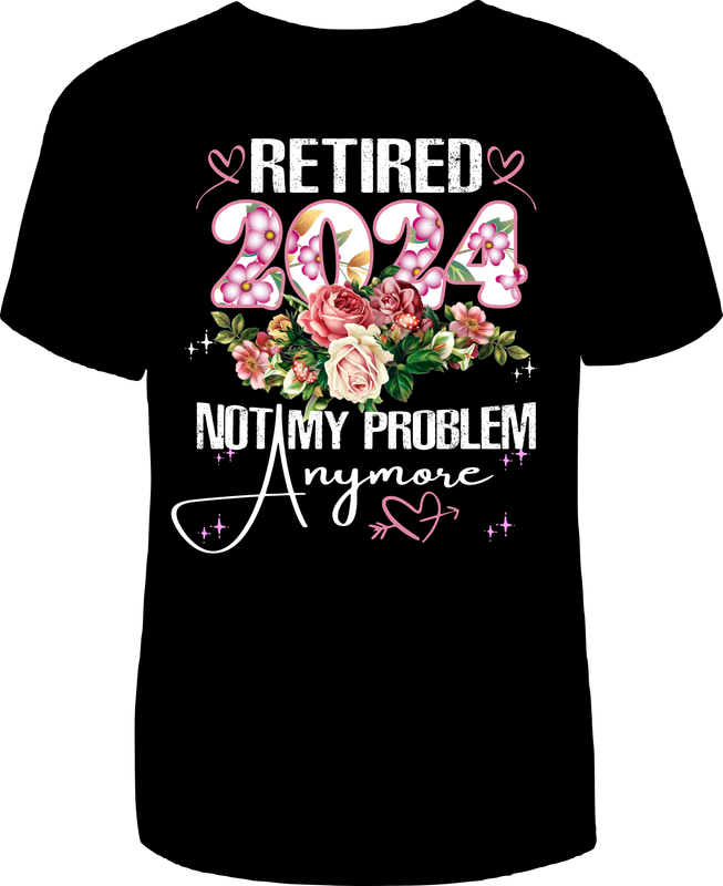 Floral retirement Shirt