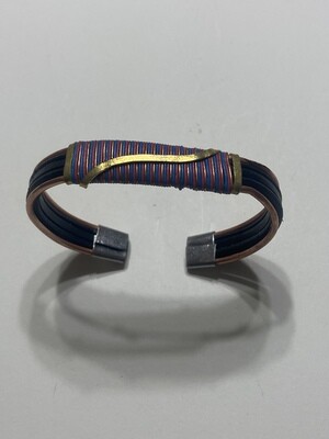 African bracelet copper, brass