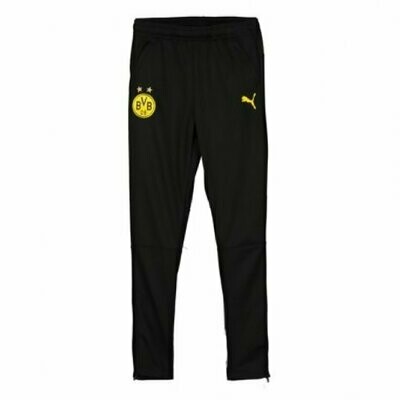 2019-2020 Borussia Dortmund Puma Training Pants (Black)