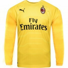 18-19 PUMA AC Milan Goalkeeper Long-Sleeve Soccer Jersey