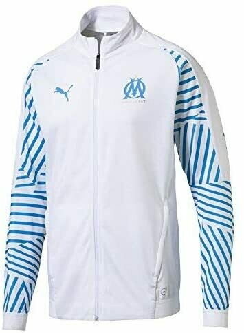 PUMA Herren Olympique De Marseille Stadium Jacket Without Sponsor Logo  JackeT