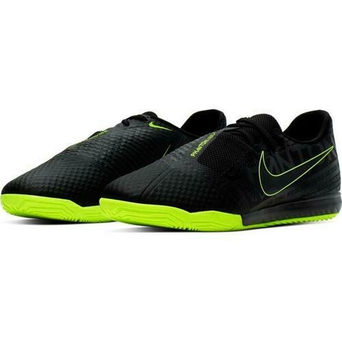 NIKE Phantom Venom Academy IC Cleat - Black/Volt YOUTH SIZE 5