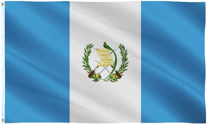 GUATEMALA FLAG 3&#39;X5&#39;