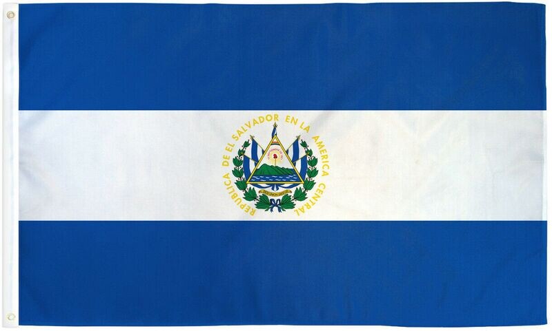 El Salvador 3x5ft Flag