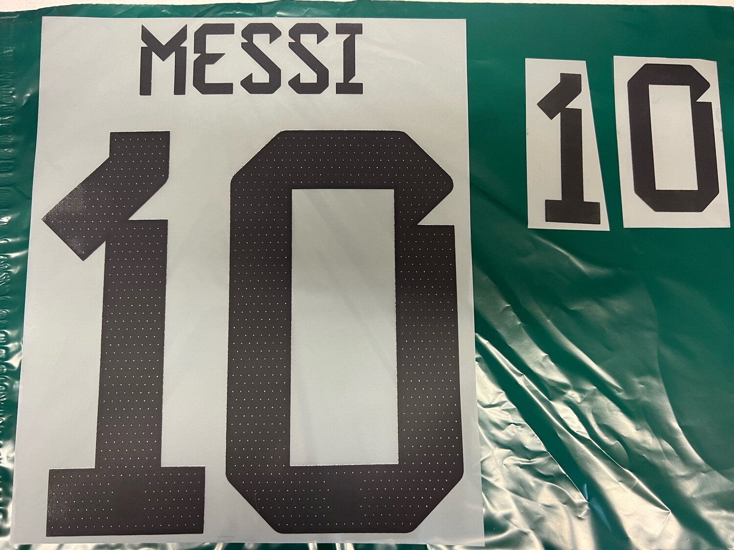 ARGENTINA MESSI MUNDIAL QATAR 2022 WORLD CUP NAME AND NUMBER SET