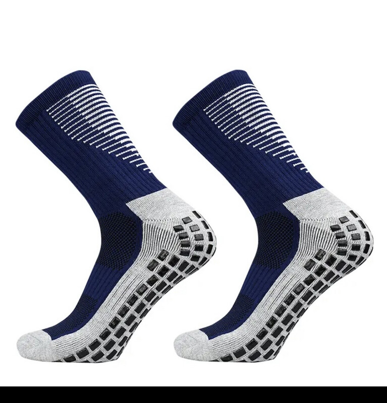 Anti-slip women /men sport grip socks