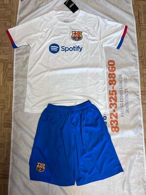 Barcelona fc soccer uniforms