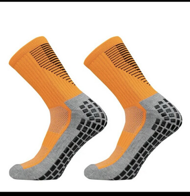 Anti-slip women /men sport grip socks
