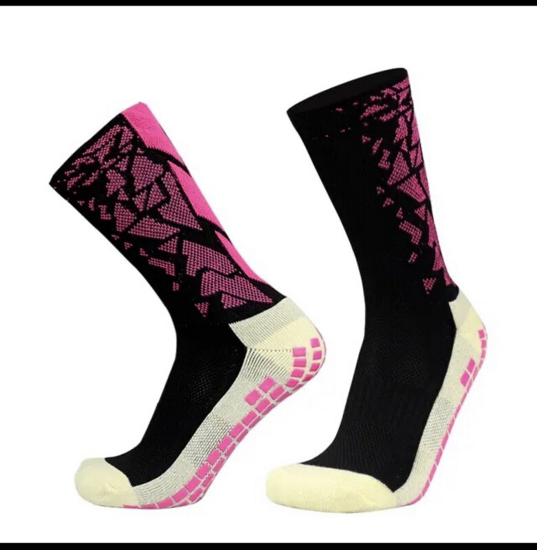 Anti-slip women /men sport grip socks