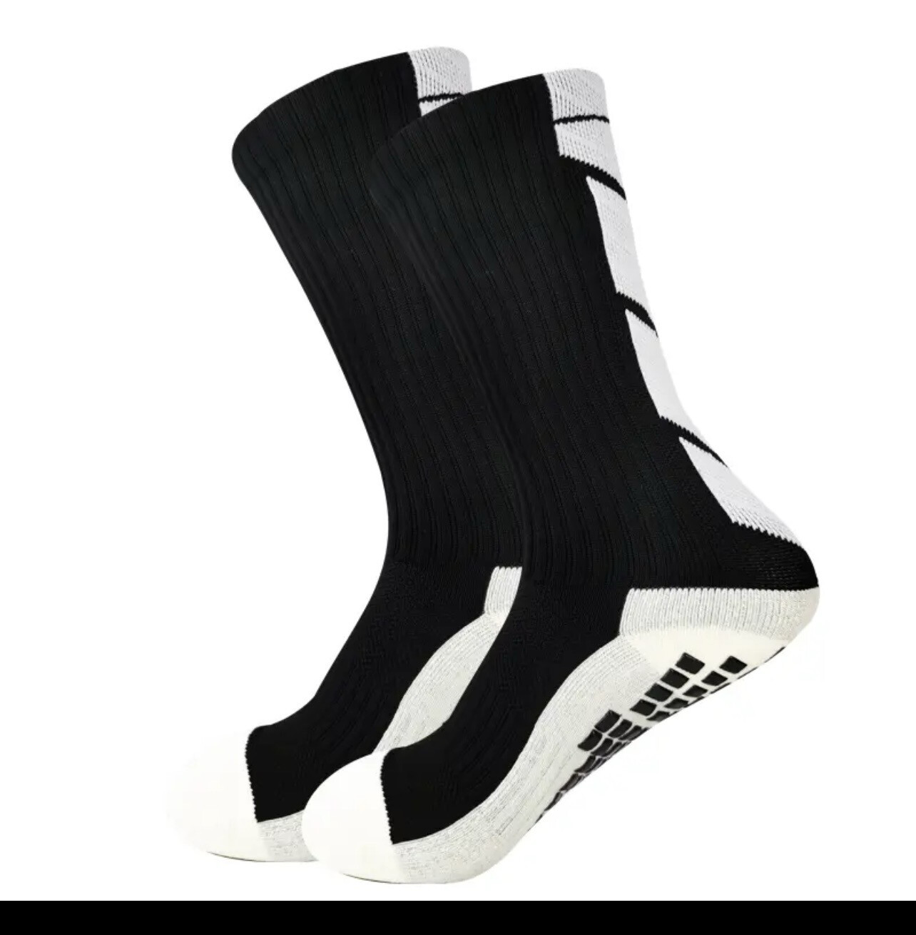 Anti-slip women / men sport grip socks.