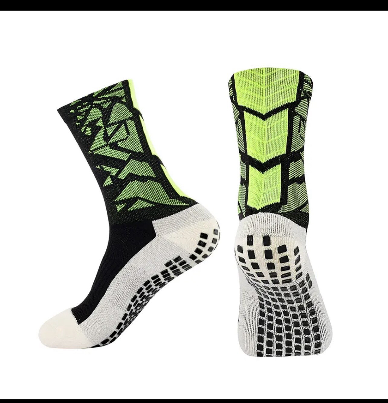 Anti-slip women / men sport grip socks.