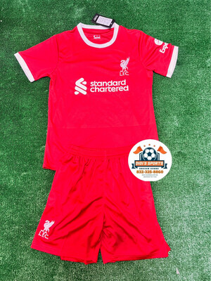 Liverpool men’s soccer kit 