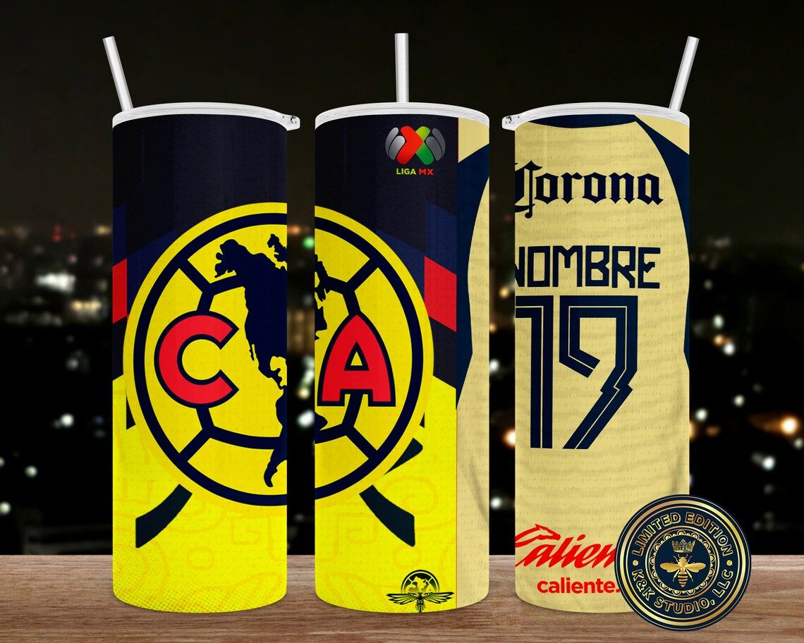 CLUB AMERICA CUSTOM 20oz TUMBLER