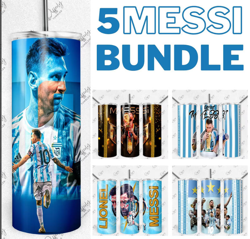 ARGENTINA MESSI 20oz TUMBLER
