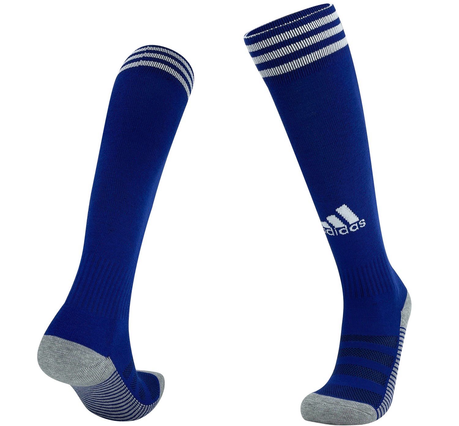 Adidas blue men’s size soccer socks 