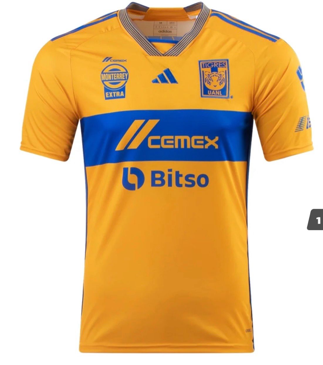 23/24 Tigres  De La UNANL Home  Jersey