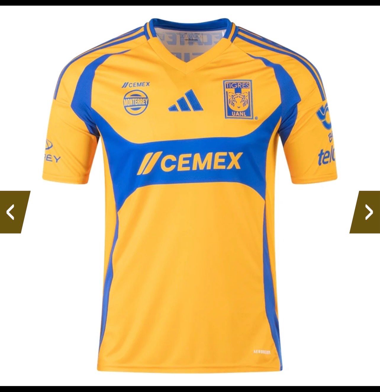 24/25 Tigres Home Jersey