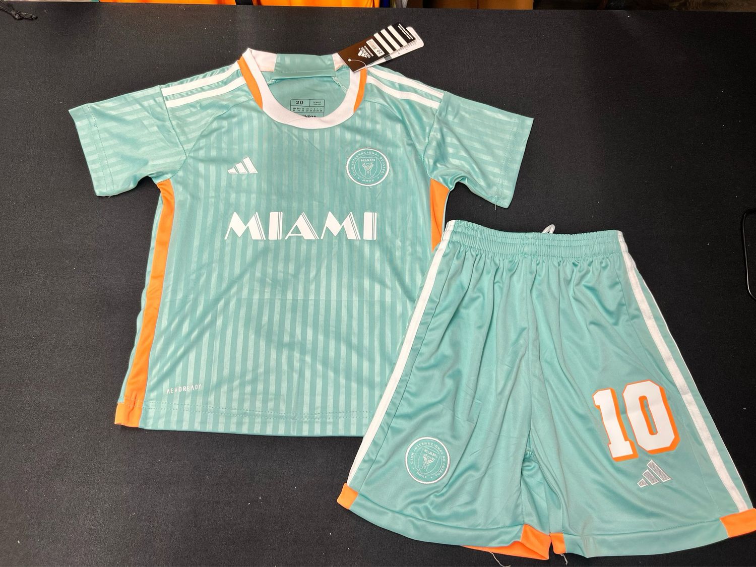 Kids kits 24/25 Inter Miami third away MESSI 10