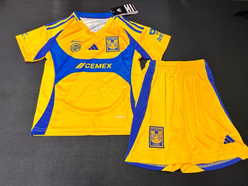 24/25 Tigres de la UANL Home  soccer kit. 