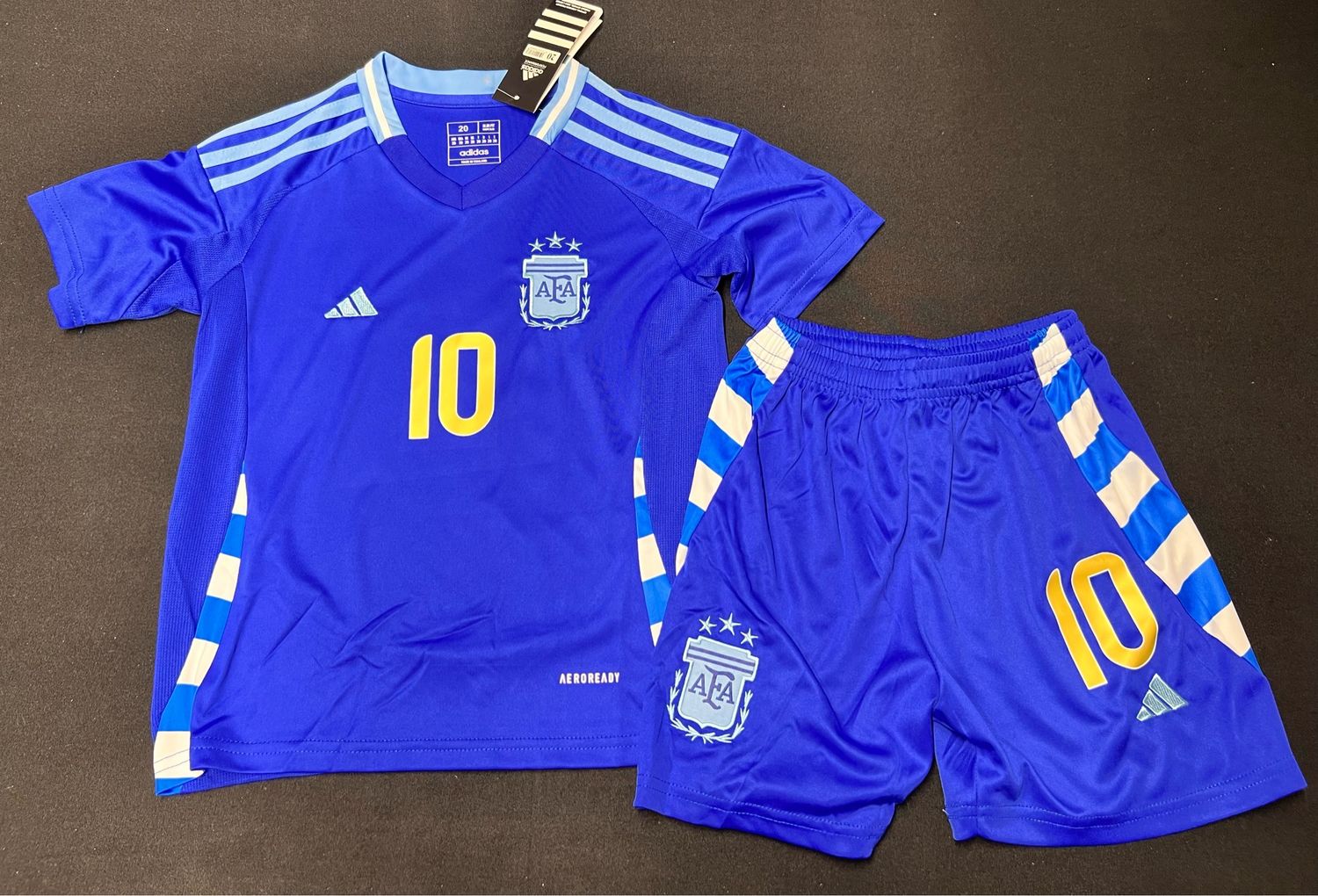 24/25 Argentina away soccer kit (Messi 10 ) 