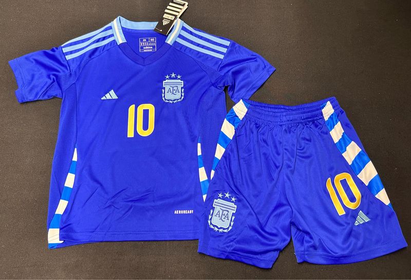 24/25 Argentina away soccer kit (Messi 10 ) 