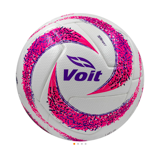 VOIT Soccer Ball TEMPEST LIGA MX Opening PINK 2023 FIFA Quality, No. 5