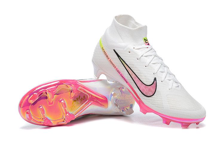 Nike Men’s Mercurial Superfly 9 x M. Rashford FG Cleats - White/Pink Blast elite