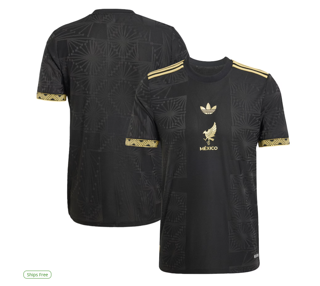 Mexico National Team adidas 2025 Third Authentic Jersey - Black