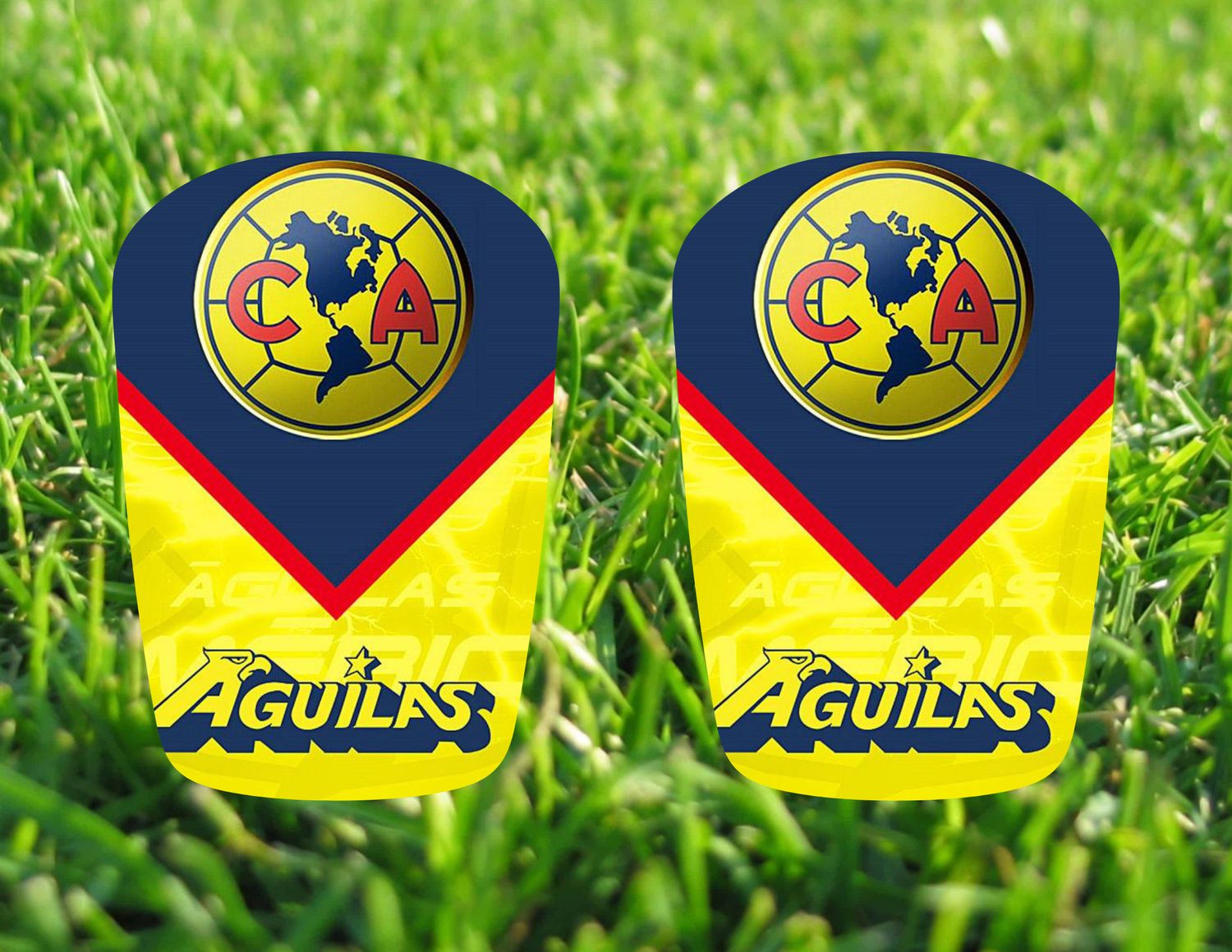 CLUB AMERICA SOCCER SHINGUARDS