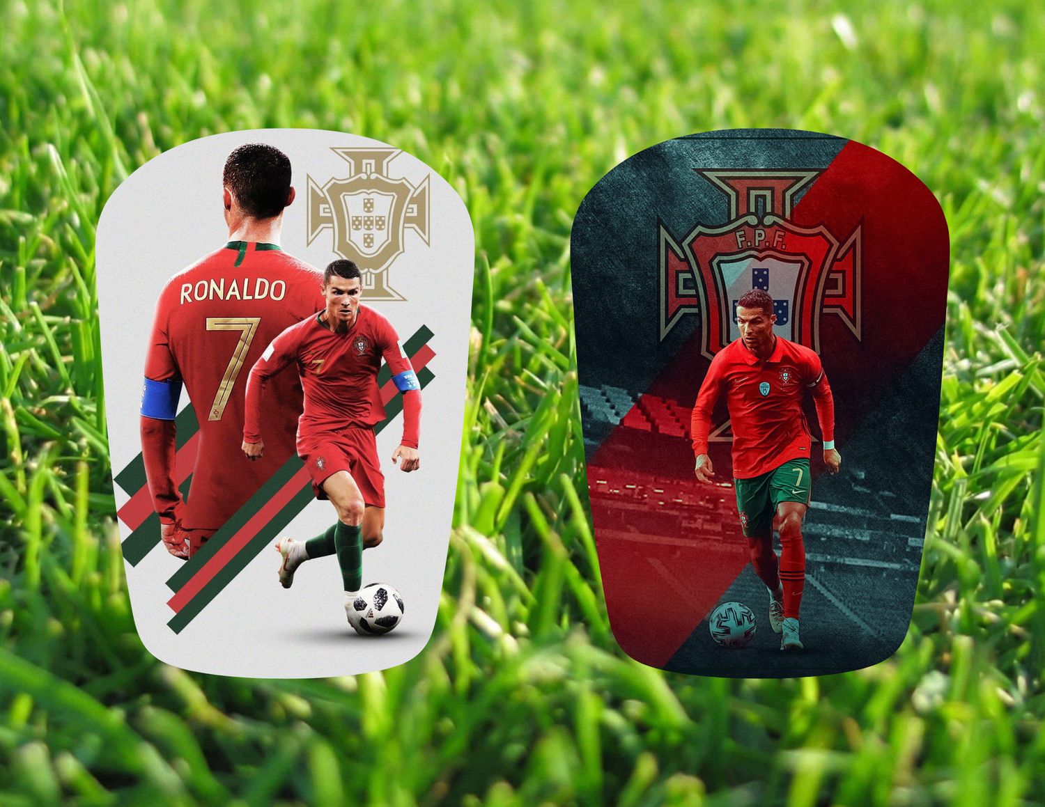 RONALDO PORTUGAL SOCCER SHIGUARDS