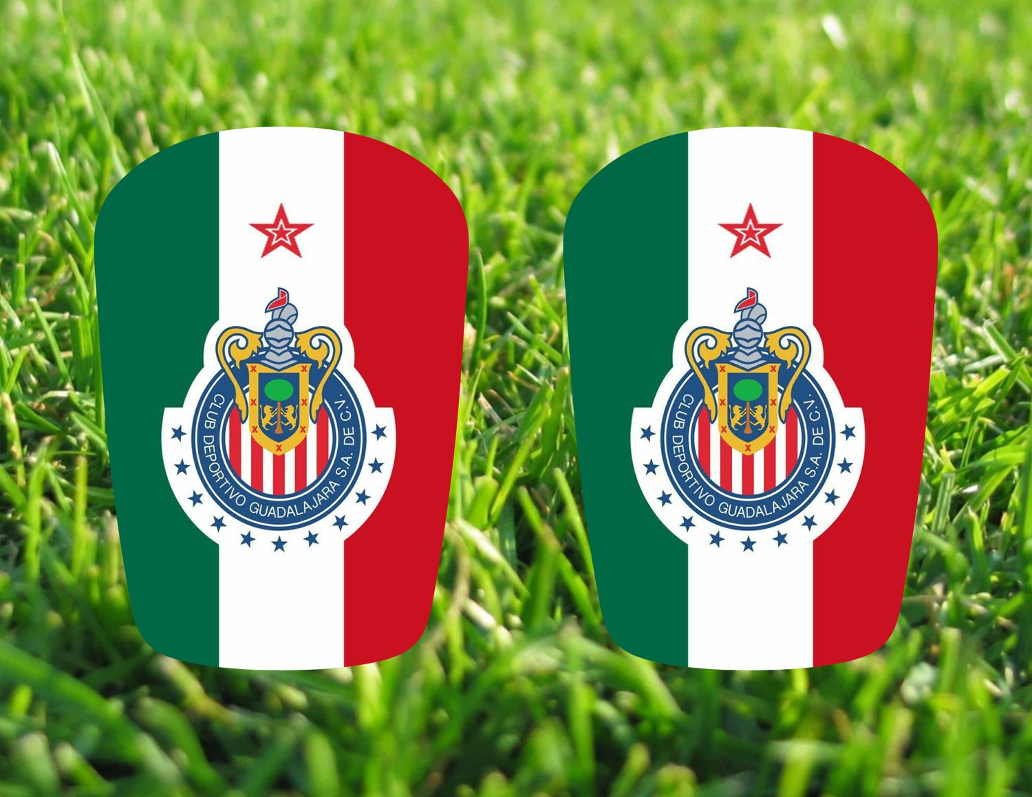 CHIVAS DEL GUADALAJARA SOCCER SHINGUARDS