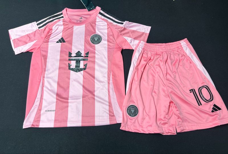 25/26 Inter Miami home  Messi kids kit