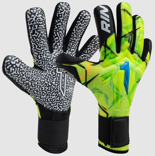 Rinat Aries-X Prime Goalkeeper Glove 🇩🇪German Omega-Grip &amp; HGP+ Turf Palm