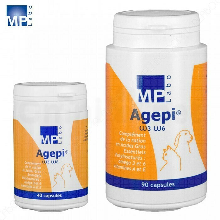 Agepi ω3 ω6, Contenu: Agepi ω3 ω6 40 capsules