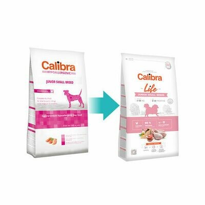 Calibra Dog Life Junior Small Breed Poulet