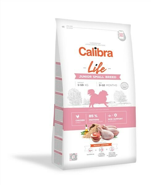 Calibra Dog Life Junior Small Breed Kip