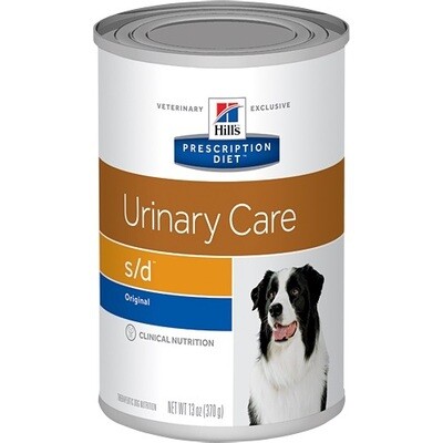 Hill's Prescription Diet Hond S/D Blik 12 x 370 g Hill's Prescription Diet Hond S/D Blik 12 x 370 g
