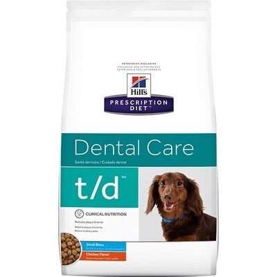 Hill's Prescription Diet Hond T/D Mini Hill's Prescription Diet Hond T/D Mini