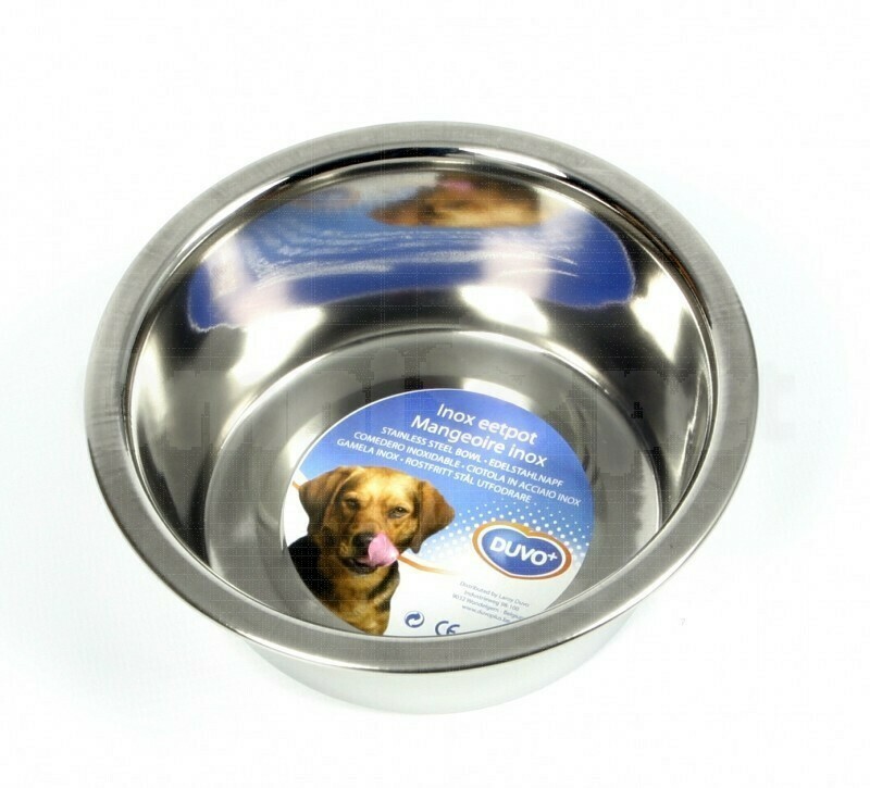 Inox eetkom hond