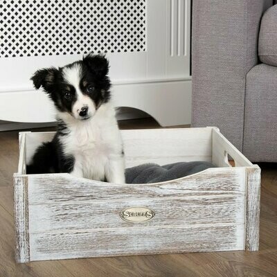 Panier Scruffs Rustic Wood
