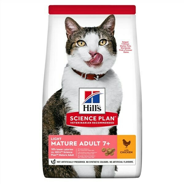 Hill's Science Plan Kat Mature Adult Light Kip, Inhoud: Brok 1.5 kg