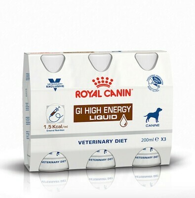 Royal Canin Gastro Intestinal High Energy Liquid 3 x 200 ml