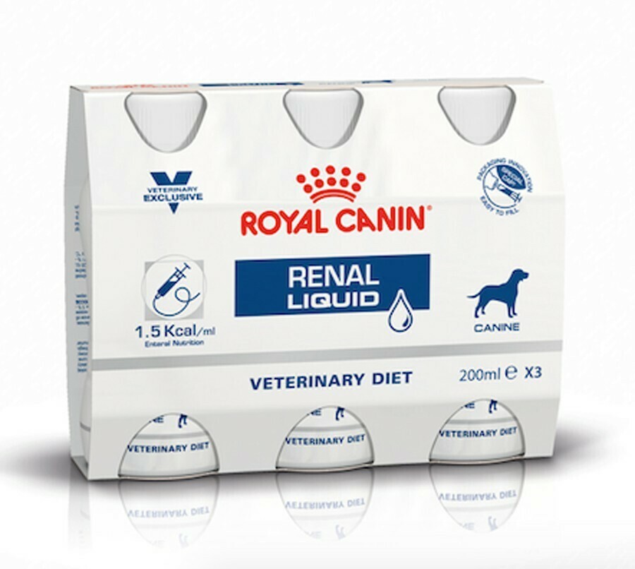 Royal Canin Renal Liquid Hond 3 x 200 ml