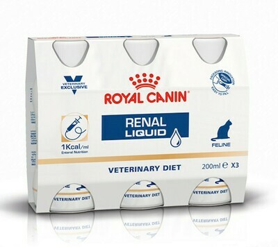 Royal Canin Renal Liquid Kat 3 x 200 ml