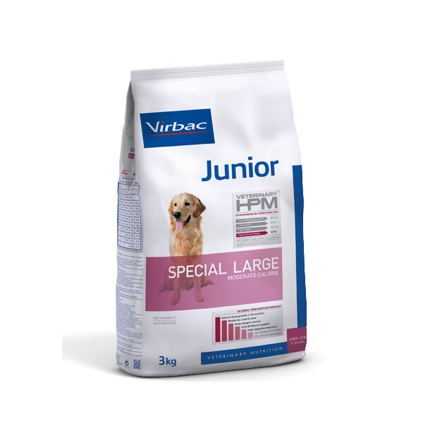 Virbac HPM Junior Hond Special Large