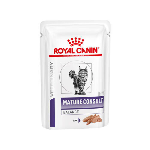 Royal Canin Mature Consult Balance Chat Sachets Repas 12 x 85 g