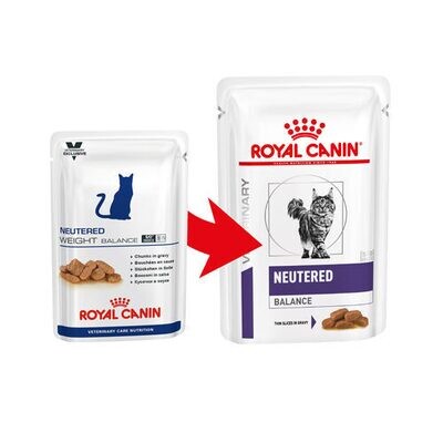 Royal Canin Neutered Balance Chat Sachets Repas 12 x 85 g