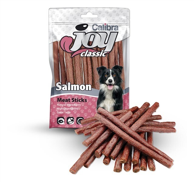 Calibra Joy Classic Salmon Sticks, Inhoud: 80 g